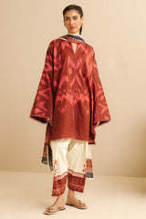 CoCo Prints By Zara Shah Jahan Unstitched 3 Piece Lawn Drop Two Suit-06-A-Sila