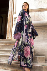 M Prints By Maria B Unstitched 3 Piece Cambric Fall Edit Suit-MPT-2306-B