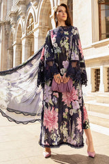 M Prints By Maria B Unstitched 3 Piece Cambric Fall Edit Suit-MPT-2306-B