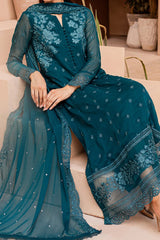 Ensembles By Azure Unstitched 3 Piece Festive Formals Eid Edit Suit-06-Caribbean Charm