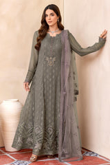 Elnaz - Kuch Khas By Flossie Unstitched 3 Piece Formals Vol-01 Collection'2025-Desert Palm