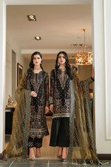 Lueur by Farasha Unstitched 3 Piece Luxury Formals Suit-06-Kiara