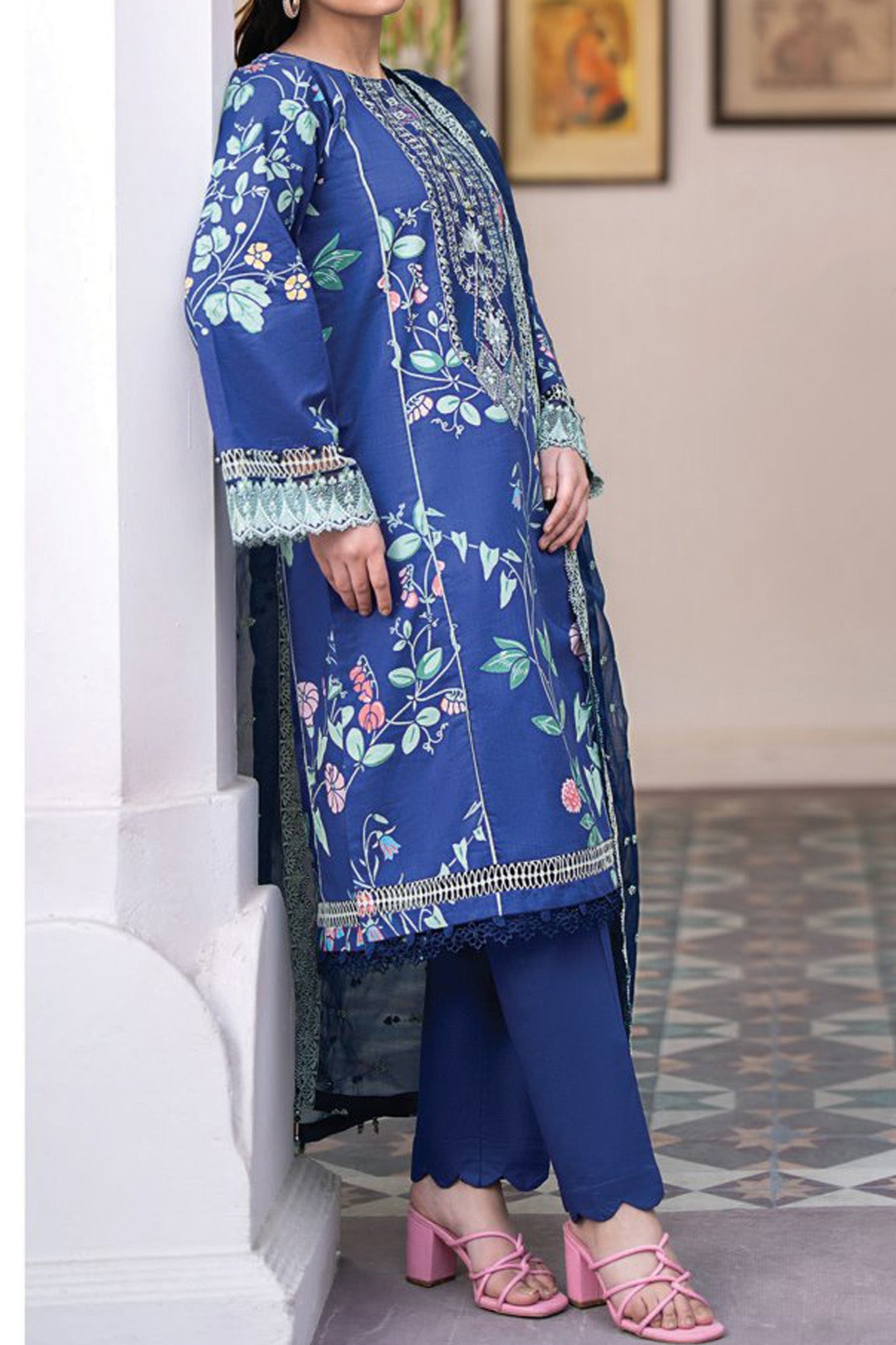 Summer Soiree By Xenia Unstitched 3 Piece Printed Lawn Collection'2024-06-Montauk