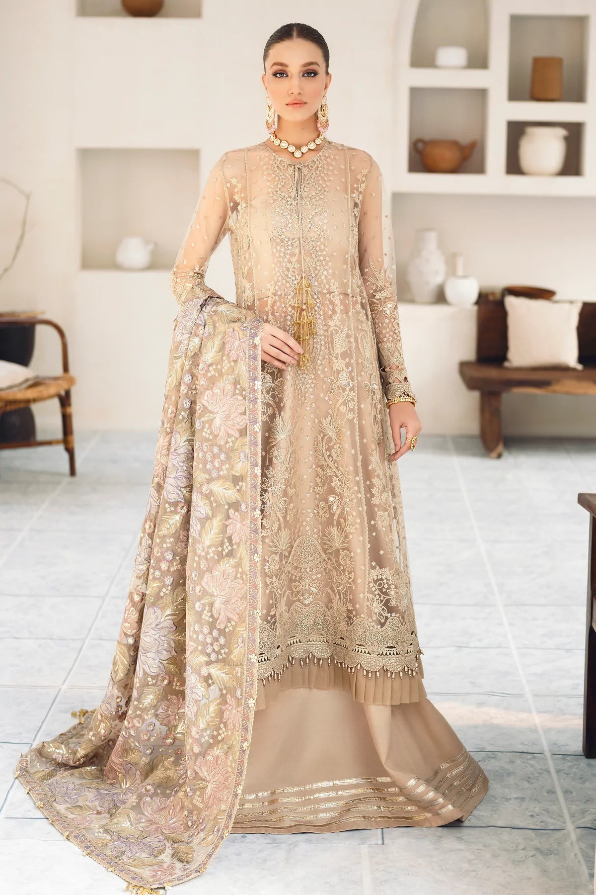 Festive Splendour by Jazmin Unstitched 3 Piece Wedding Formal Collection'2022-06-Oriana