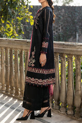 Bahaar by Farasha Unstitched 3 Piece Emb Lawn Suit-06-Twilight Bloom