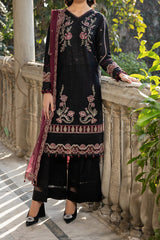 Bahaar by Farasha Unstitched 3 Piece Emb Lawn Suit-06-Twilight Bloom