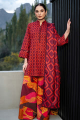 M Basics By Maria B Unstitched 3 Piece Winter Edit Suit-06-B