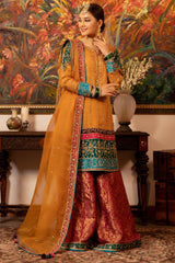 Neher By Zaaviay Stitched Peela Jora (Ready To Wear - Three Piece)