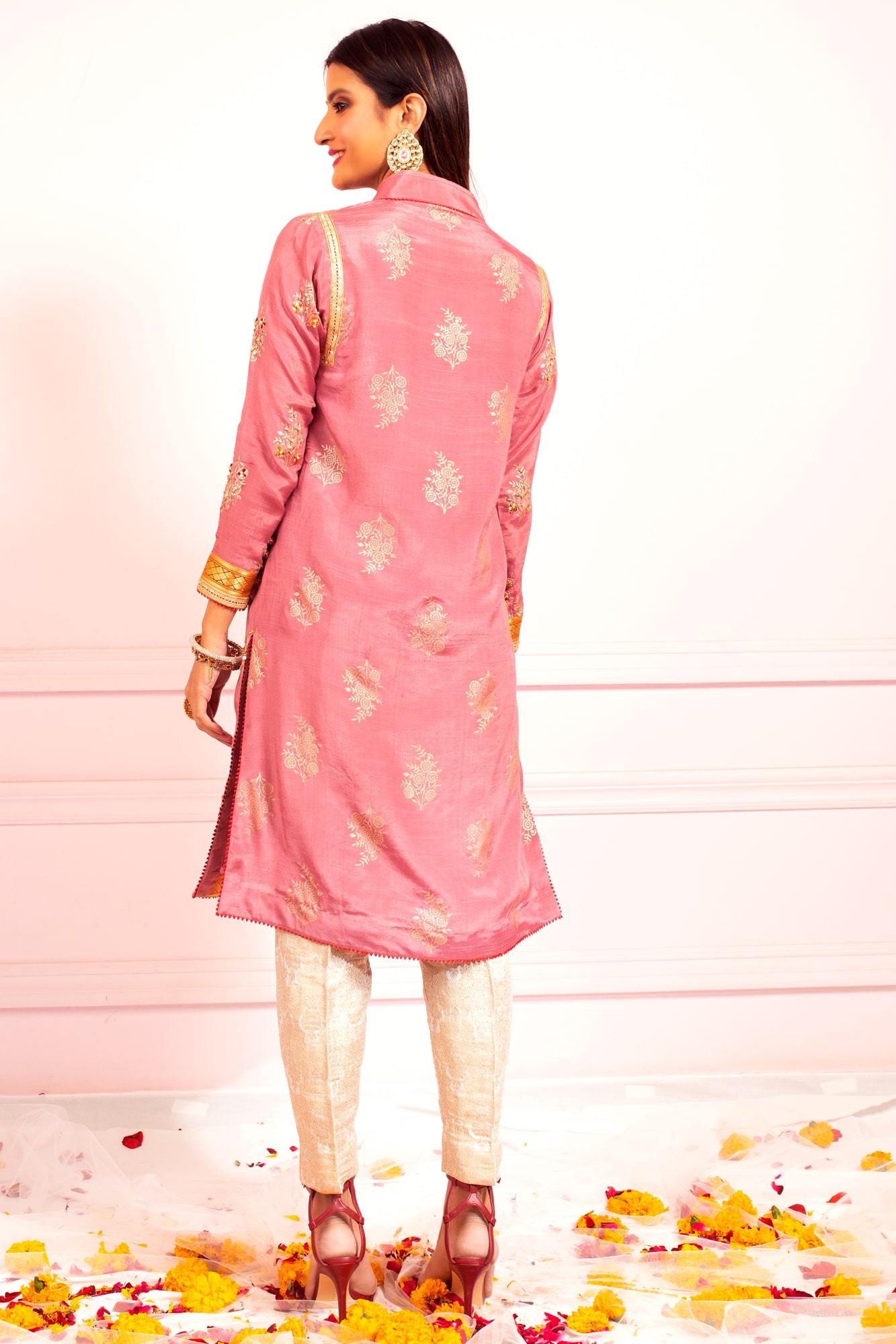 Soughaat By Zaaviay Stitched Palki (Kurti Only)
