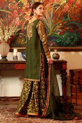 Neher By Zaaviay Stitched Haryali Bano (Ready To Wear - Three Piece)