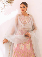 Sawariya by Roheenaz Unstitched 3 Piece Luxury Khalidar Chiffon Suit-S-06