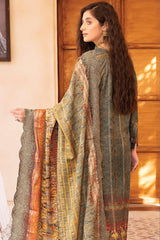 Mahee's by Riaz Arts Unstitched 3 Piece Emb Staple Slub Suit-SS-06