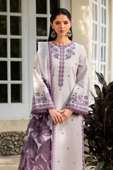 Zarif Unstitched 3 Piece Emb Lawn Summer Suit-ZF-06-Gianna