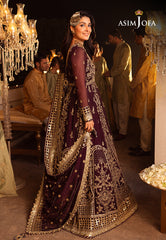 Asim Jofa Shehnai Festive Ajsh-02 Embroidered Chiffon 3 Pcs