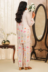 Hazel By Aizal Stitched Co Ords Slub Linen Winter Vol-02 Collection'2025-AHZL-06-Skin