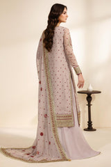 Meraki By Zarif Unstitched 3 Piece Luxury Formals Chiffon Edit Suit-ZR-MEK-06-SAMA