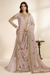 Meraki By Zarif Unstitched 3 Piece Luxury Formals Chiffon Edit Suit-ZR-MEK-06-SAMA