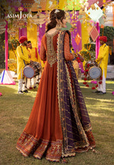 Asim Jofa Dastaan Ajda-19 Embroidered Chiffon 2 Pcs