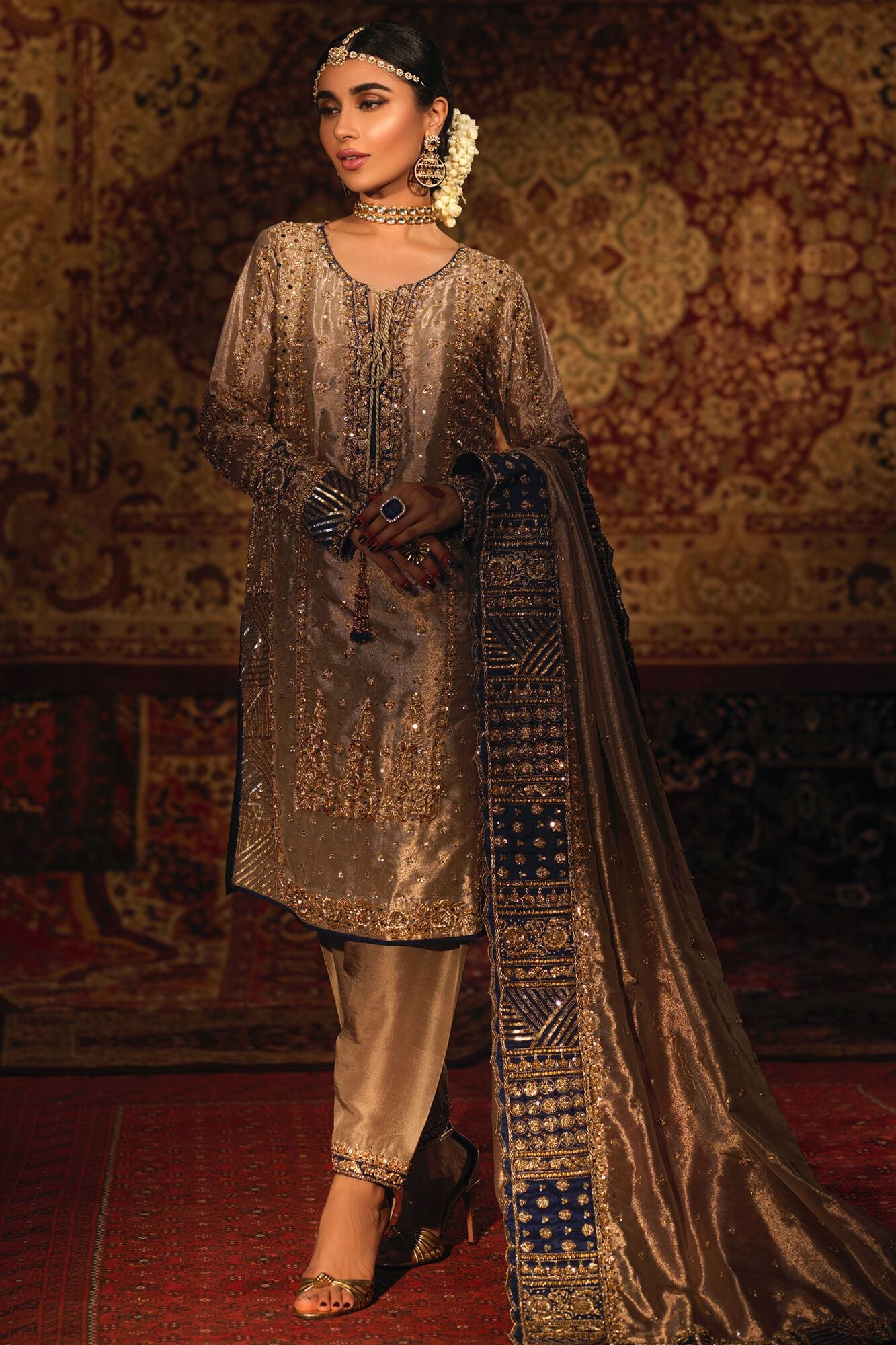 Zehnaseeb By Zaaviay Unstitched Reem