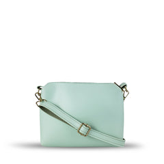 Crimson Pouch Aqua Green women's handbag in green by Bag X