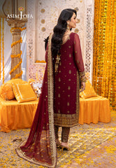 Asim Jofa Dastaan Ajda-20 Embroidered Chiffon 3 Pcs