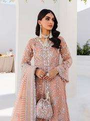 Gulaal Unstitched 3 Piece Wedding Vol-01 Suit-Afsanah 07 - 3 Piece