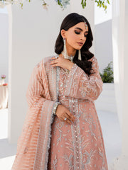 Gulaal Unstitched 3 Piece Wedding Vol-01 Suit-Afsanah 07 - 3 Piece