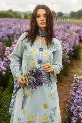 The Secret Garden Hemline By Mushq Unstitched 3 Piece Summer Suit-07-A-Hidden Oasis
