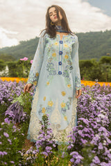 The Secret Garden Hemline By Mushq Unstitched 3 Piece Summer Suit-07-A-Hidden Oasis