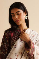 CoCo Prints By Zara Shah Jahan Unstitched 3 Piece Lawn Drop Two Suit-07-A-Rey