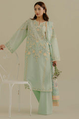 COCO By Zara Shah Jahan Unstitched 3 Piece Lawn Drop 2 Collection'2025-07-A-Velin