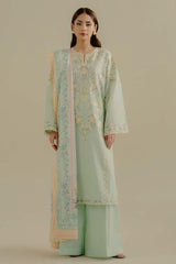 COCO By Zara Shah Jahan Unstitched 3 Piece Lawn Drop 2 Collection'2025-07-A-Velin