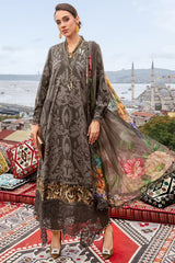 M Prints By Maria B Unstitched 3 Piece Cambric Fall Edit Suit-MPT-2307-A