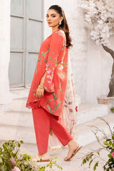 M.Basics By Maria B Unstitched 3 Piece Lawn Vol-01 Collection-07-B