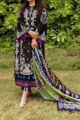 Siraa Lawn By Sadaf Fawad Khan Unstitched 3 Piece Emb Lawn Vol-02 Suit-07-Helen-A