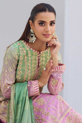 Mina Hasan Unstitched 3 Piece Luxury Formals Vol-01 Suit-07-Leila