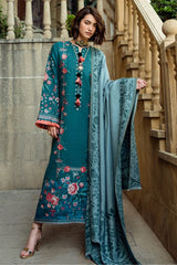 Broadway By Mushq Unstitched 3 Piece Winter Suit-MWI-07-Whispered Secrets