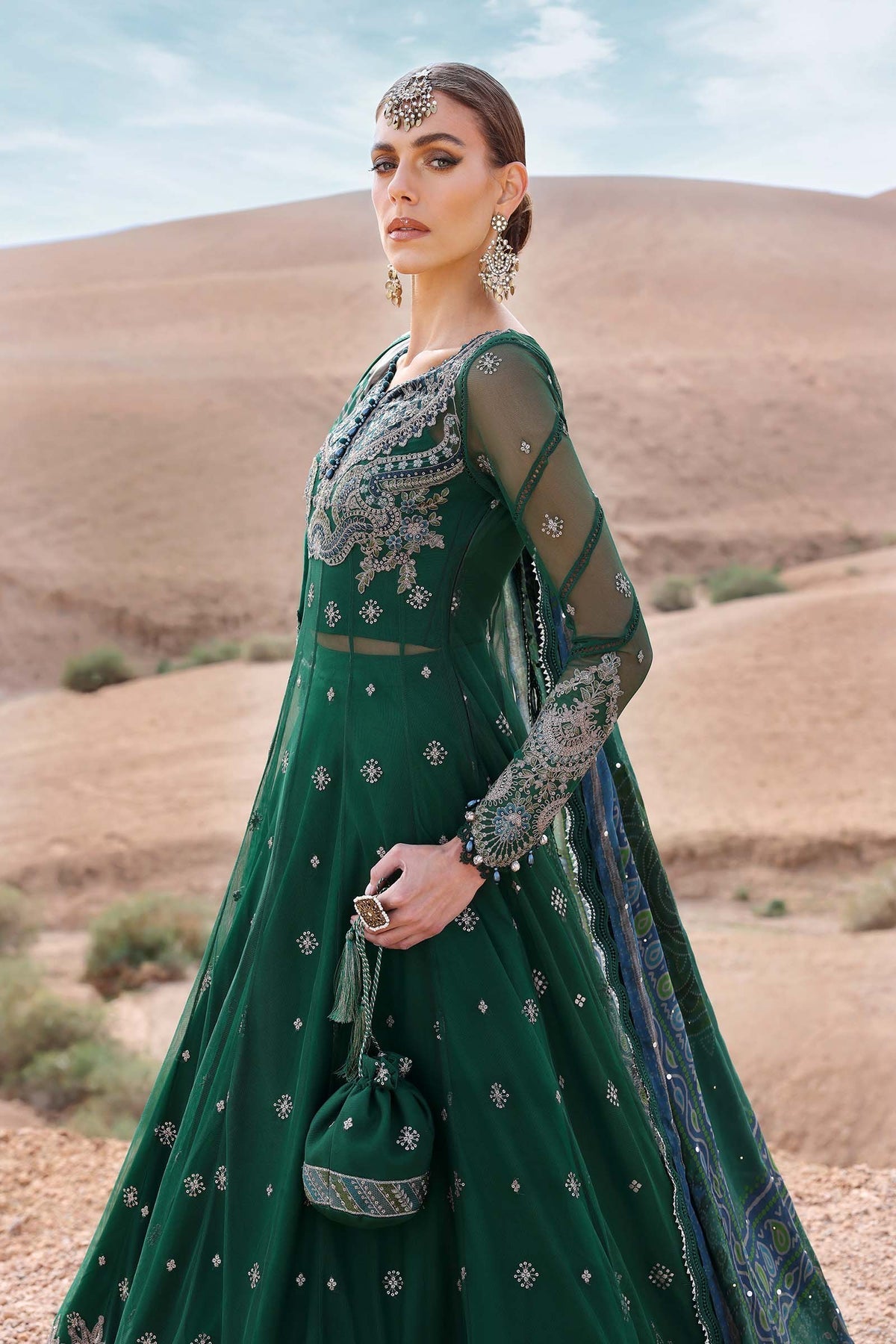Voyage A'Luxe By Maria B Unstitched 3 Piece Lawn Collection'2025-ML-2507-A