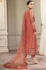 Amiraa by Farasha Unstitched 3 Piece Luxury Net Collection'2022-07-Aria