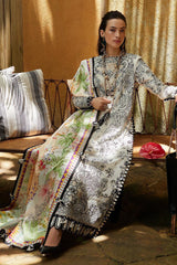 Elan Unstitched 3 Piece Luxury Lawn Collection'2023-EL23-07-A