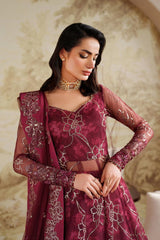 Zaneera by Zarif Unstitched 3 Piece Printed & Emb Formals Suit-Zrf-Zpe-07-Falek