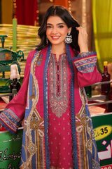 Asim Jofa Prints Unstitched 3 Piece Digital Lawn Drop-05 Suit-AJEL-07