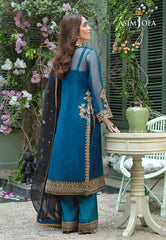 Asim Jofa Festive Jashn Ajfc-48 Embroidered Organza 3 Pcs