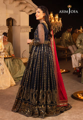 Asim Jofa Shehnai Festive Ajsh-10 Embroidered Net 3 Pcs