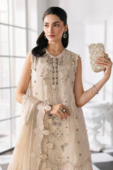Mbroidered By Maria B Unstitched 3 Piece Wedding Suit-BD-3007