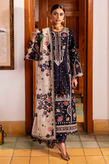 Shahkar by Jazmin Unstitched 3 Piece Luxury Emb Eid Lawn Suit-SI 26-D07