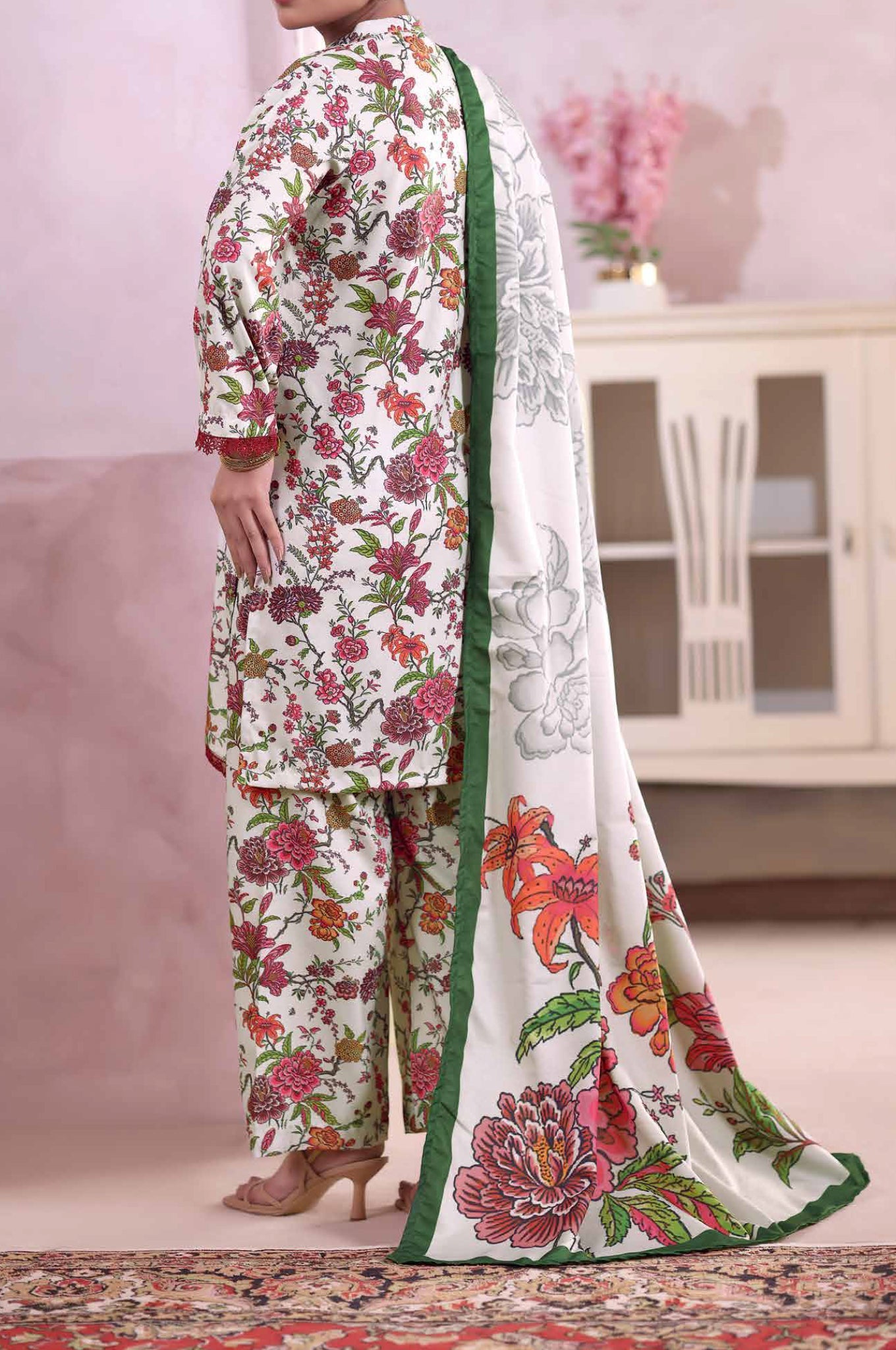 Khaas by Aizal Stitched 3 Piece Printed Ayudia Collection'2025-A-K-07