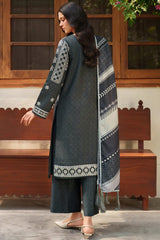 Meline By Farasha Unstitched 3 Piece Premium Viscose Collection'2025-07-Slate Gray