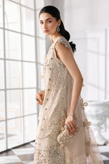 Mbroidered By Maria B Unstitched 3 Piece Wedding Suit-BD-3007
