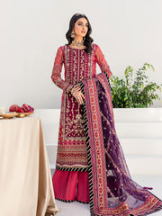 Gulaal Unstitched 3 Piece Wedding Vol-01 Suit-Rangoli 08 - 3 Piece